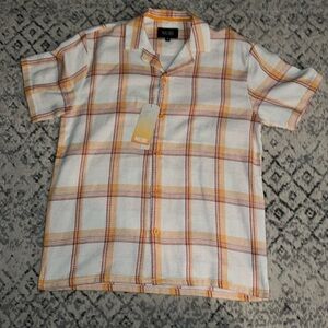 Small Malibu Short Sleeve Plaid Button Down